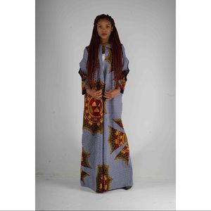 Multi-colored Ankara Kimono